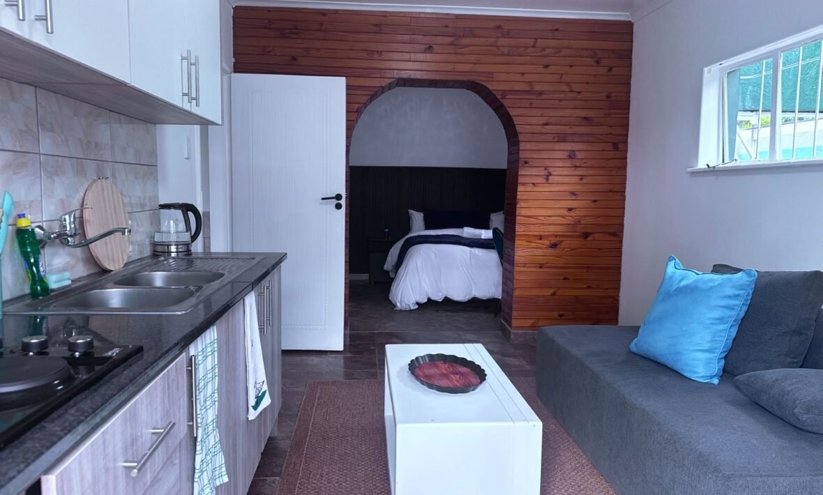 Apartment 2 – Bedroom, Living Room & Full Kitchen